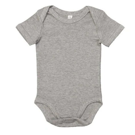 Body Bébé Gris Chiné