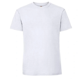 T-Shirt Col Rond Blanc Enfant