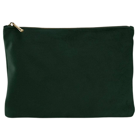 Pochette Velours écologique Emeraude